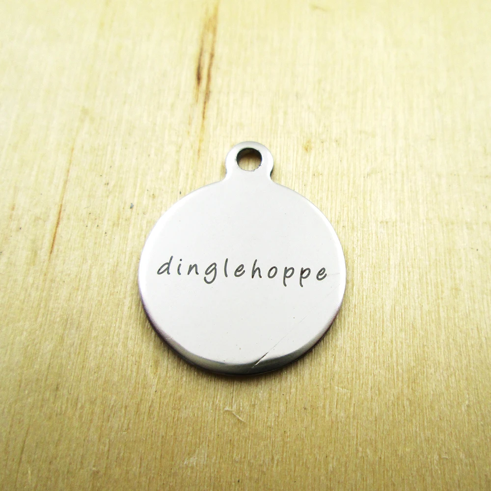 20pcs-dinglehopper stainless steel charms - Laser Engraved - Customized - DIY Charms Pendants
20pcs-dinglehopper stainless steel charms - Laser Engraved - Customized - DIY Charms Pendants