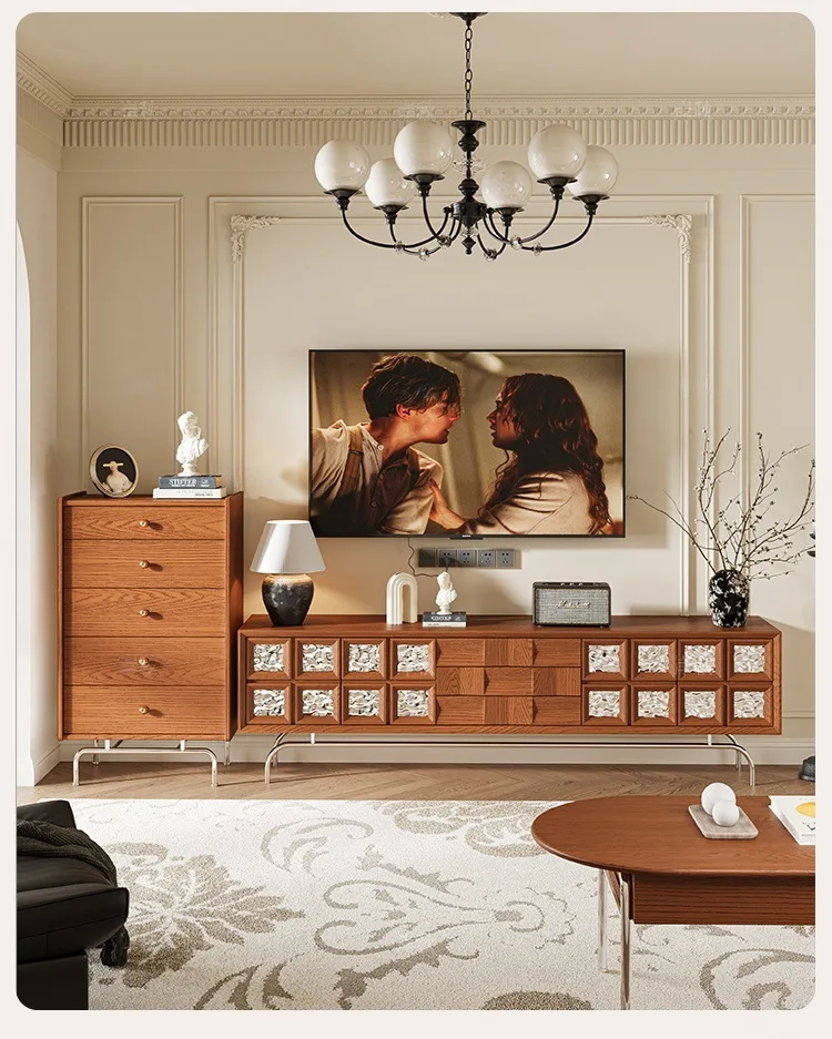 DSA antique ash wood TV cabinet, living room home storage against the wall floor storage locker, solid wood TV cabinet
DSA antique ash wood TV cabinet, living room home storage against the wall floor storage locker, solid wood TV cabinet