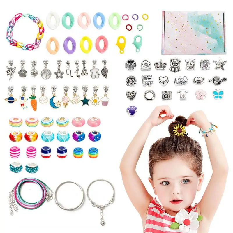 Kids DIY Bracelet Kit 112PCS Bright Color Jewelry Necklace Crafts Assortment DIY Jewelry Toy For Keychain Rings Earrings
Kids DIY Bracelet Kit 112PCS Bright Color Jewelry Necklace Crafts Assortment DIY Jewelry Toy For Keychain Rings Earrings