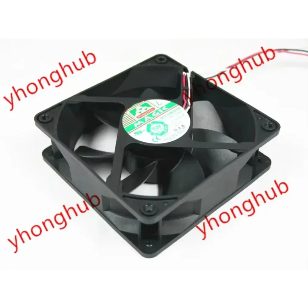 Вентилятор охлаждения MAGIC MGT12048UB-R38 DC 48V 0.6A, 3-проводной, 120X120X38 мм
Вентилятор охлаждения MAGIC MGT12048UB-R38 DC 48V 0.6A, 3-проводной, 120X120X38 мм