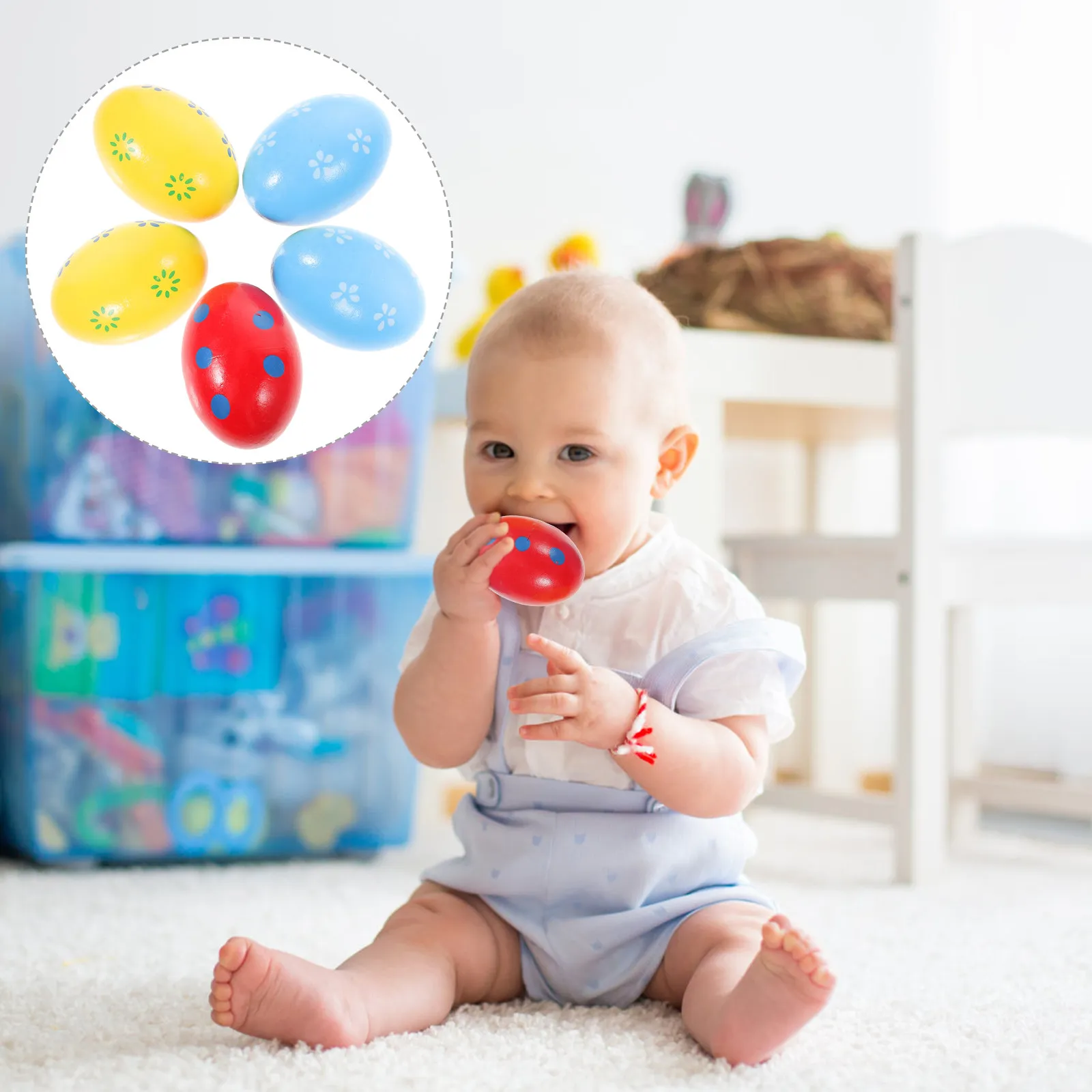 6Pcs Wooden Early Education Musical Egg Shakers Bright Colors Assorted Patterns Perfect for Baby Kids Children Music Class
6Pcs Wooden Early Education Musical Egg Shakers Bright Colors Assorted Patterns Perfect for Baby Kids Children Music Class