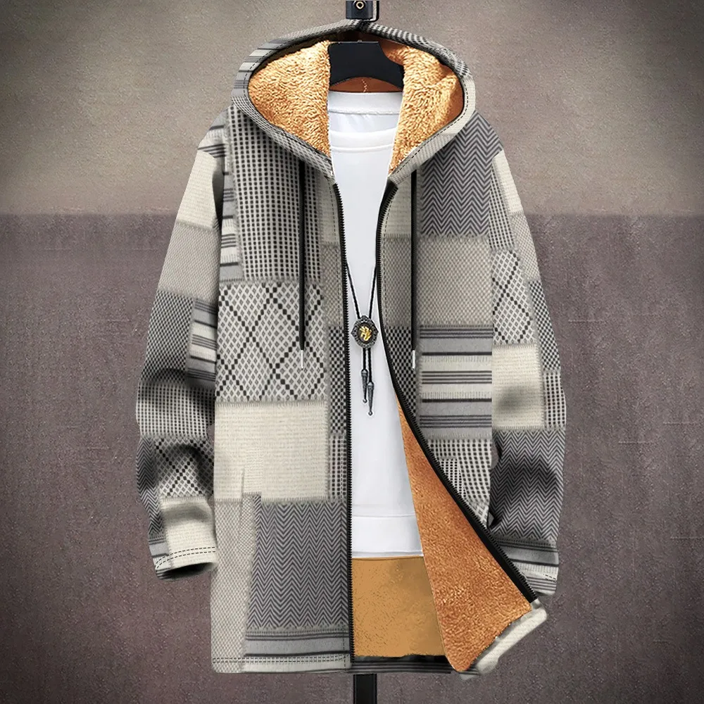Men Cardigans Coats Gemotric Abstract Pattern Art Graphics Printed Plush Thick Winter Jackets Casual Streetwear Unisex Clothing
Men Cardigans Coats Gemotric Abstract Pattern Art Graphics Printed Plush Thick Winter Jackets Casual Streetwear Unisex Clothing