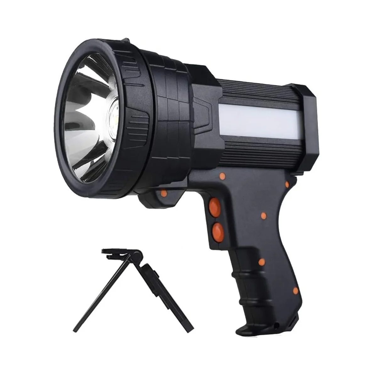 Rechargeable Spotlight Super Bright LED Flashlight Handheld Spotlight 9600MAh Long Lasting Flashlight Searchlight
Rechargeable Spotlight Super Bright LED Flashlight Handheld Spotlight 9600MAh Long Lasting Flashlight Searchlight