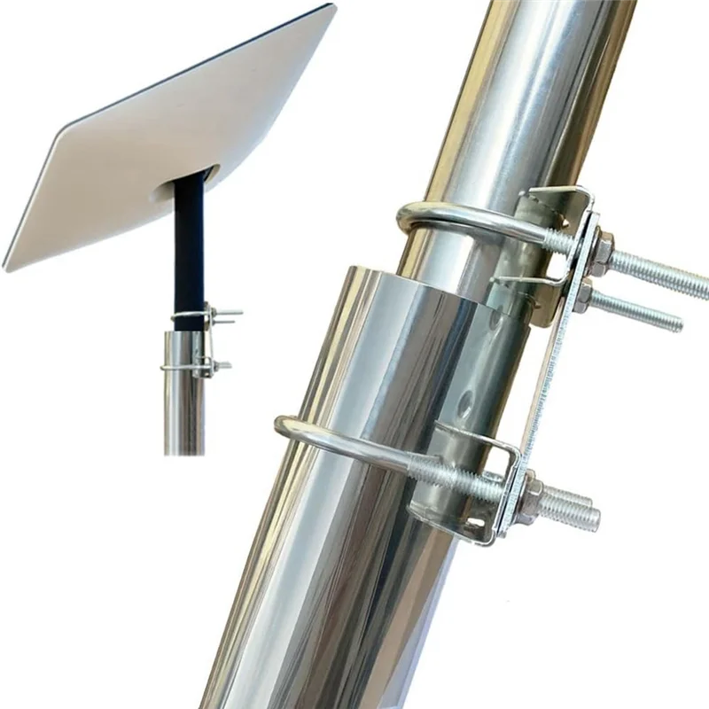 ABUF-U-Bracket Heavy U-Bolt Clamp Bracket For Starlink Dish, Roof Mast To Pole To Pipe Mounting Adapter
ABUF-U-Bracket Heavy U-Bolt Clamp Bracket For Starlink Dish, Roof Mast To Pole To Pipe Mounting Adapter