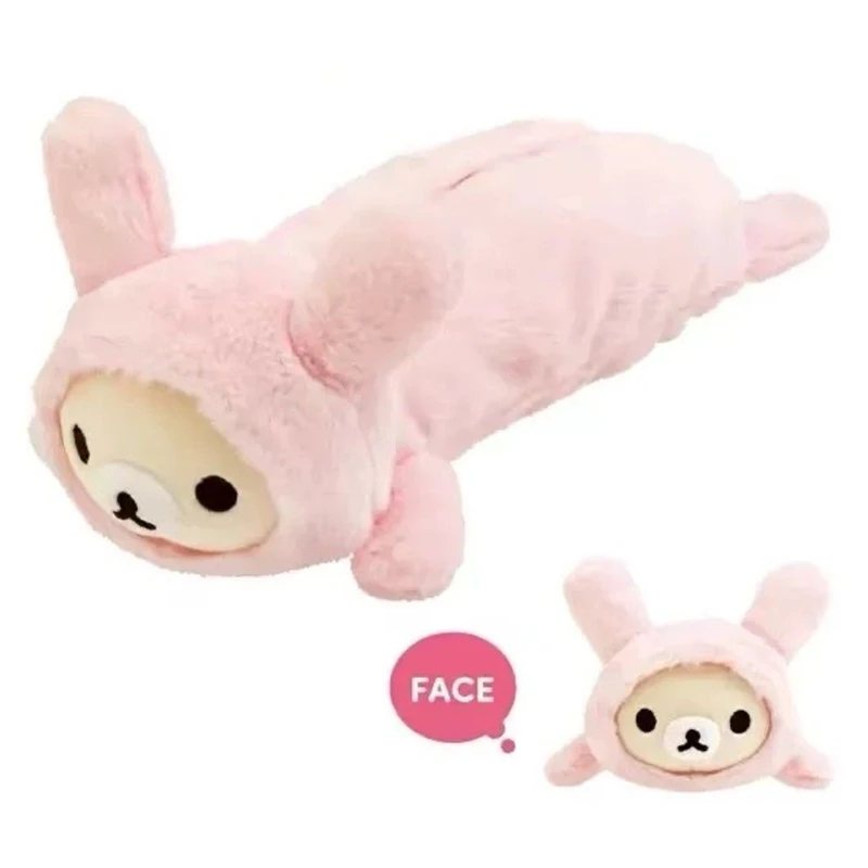 Rilakkuma Bunny Plush Pencil Case for Girls Kids School Cute Pink Pencil Pouch Pen Bag Kawaii Storage Bag
Rilakkuma Bunny Plush Pencil Case for Girls Kids School Cute Pink Pencil Pouch Pen Bag Kawaii Storage Bag