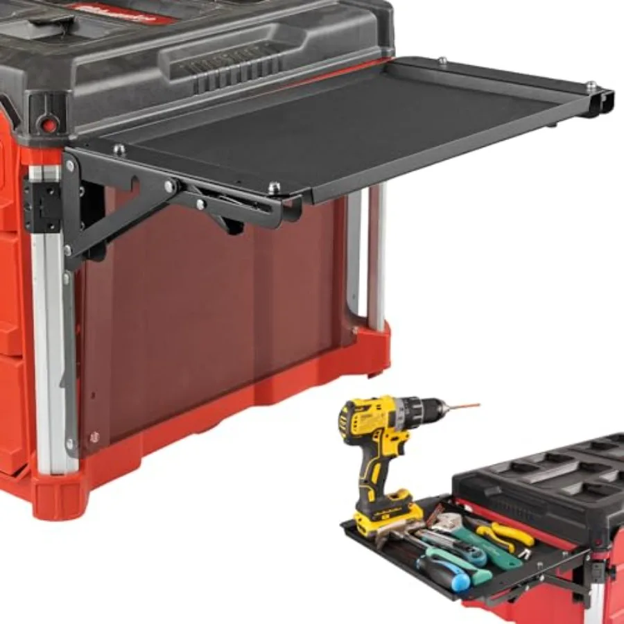 Складной магнитный боковой столик, совместимый с ящиком для инструментов Milwaukee Packout, аксессуары и органайзер Packout без сверления с магнитным креплением
Складной магнитный боковой столик, совместимый с ящиком для инструментов Milwaukee Packout, аксессуары и органайзер Packout без сверления с магнитным креплением