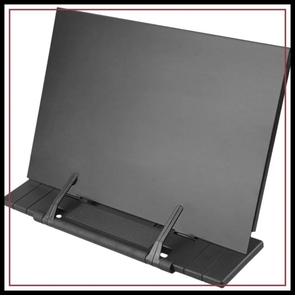 Adjustable Desktop Document Holder, 7 Positions, Black for Sheet Music, Cookbook, Book
Adjustable Desktop Document Holder, 7 Positions, Black for Sheet Music, Cookbook, Book