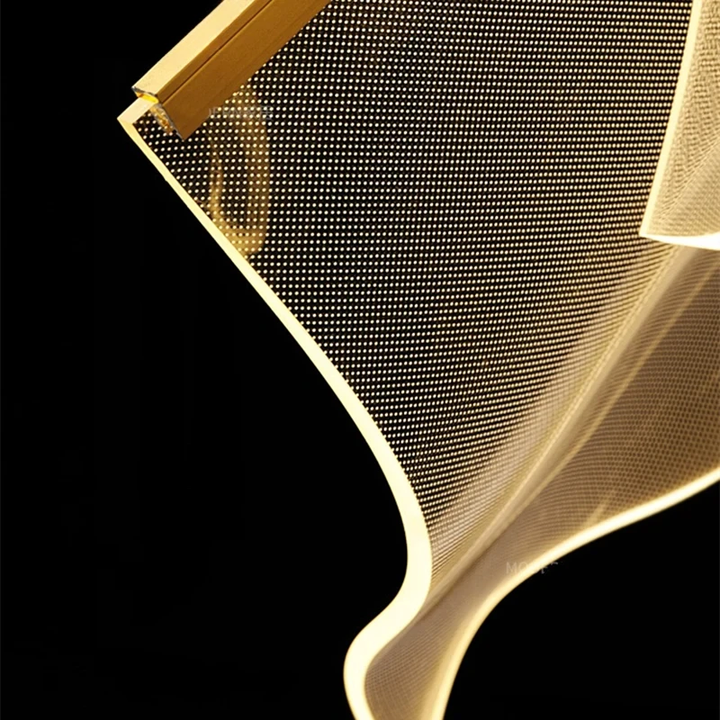 Modern LED Chandelier Light Guide Duplex Rotating Stairs Pendant Lamp for Living Room Dining Decorative Hanging Lighting
Modern LED Chandelier Light Guide Duplex Rotating Stairs Pendant Lamp for Living Room Dining Decorative Hanging Lighting