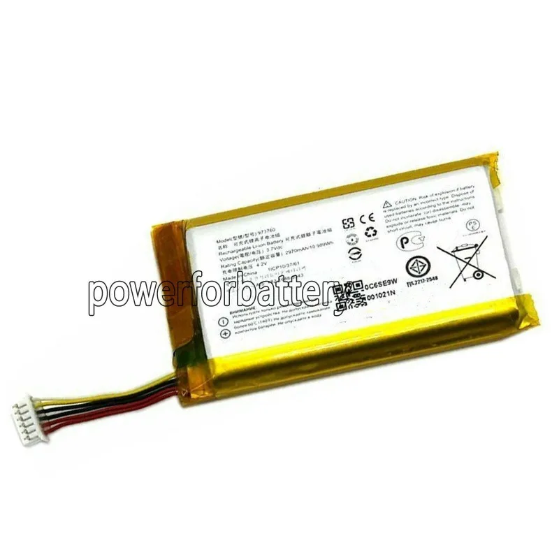 New, rechargeable lithium-ion battery for 973760 (1ICP10/37/61) - 2970mAh 3.7V
New, rechargeable lithium-ion battery for 973760 (1ICP10/37/61) - 2970mAh 3.7V