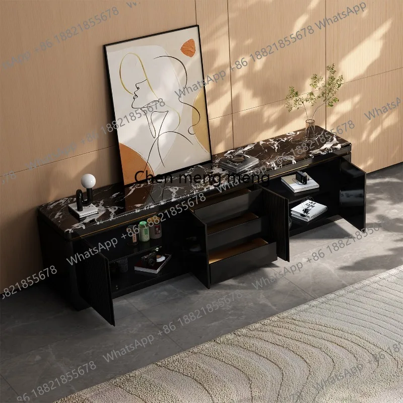 Natural marble villa living room home TV cabinet floor-to-ceiling new light luxury high-end solid wood luxury stone
Natural marble villa living room home TV cabinet floor-to-ceiling new light luxury high-end solid wood luxury stone