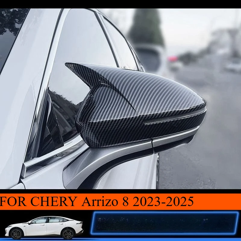 A pair ABS NEW carbon fiber Side Door Mirrors Cover Trim cap Car styling accessories FOR CHERY Arrizo 8 2023-2025
A pair ABS NEW carbon fiber Side Door Mirrors Cover Trim cap Car styling accessories FOR CHERY Arrizo 8 2023-2025
