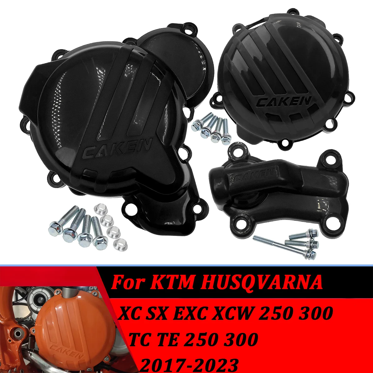 For KTM EXC SX XCW TPI 250 300 Motocross Clutch Protector Ignition Guard Water Pump Cover Husqvarna TE TC 250i 300i 2017-2019
For KTM EXC SX XCW TPI 250 300 Motocross Clutch Protector Ignition Guard Water Pump Cover Husqvarna TE TC 250i 300i 2017-2019
