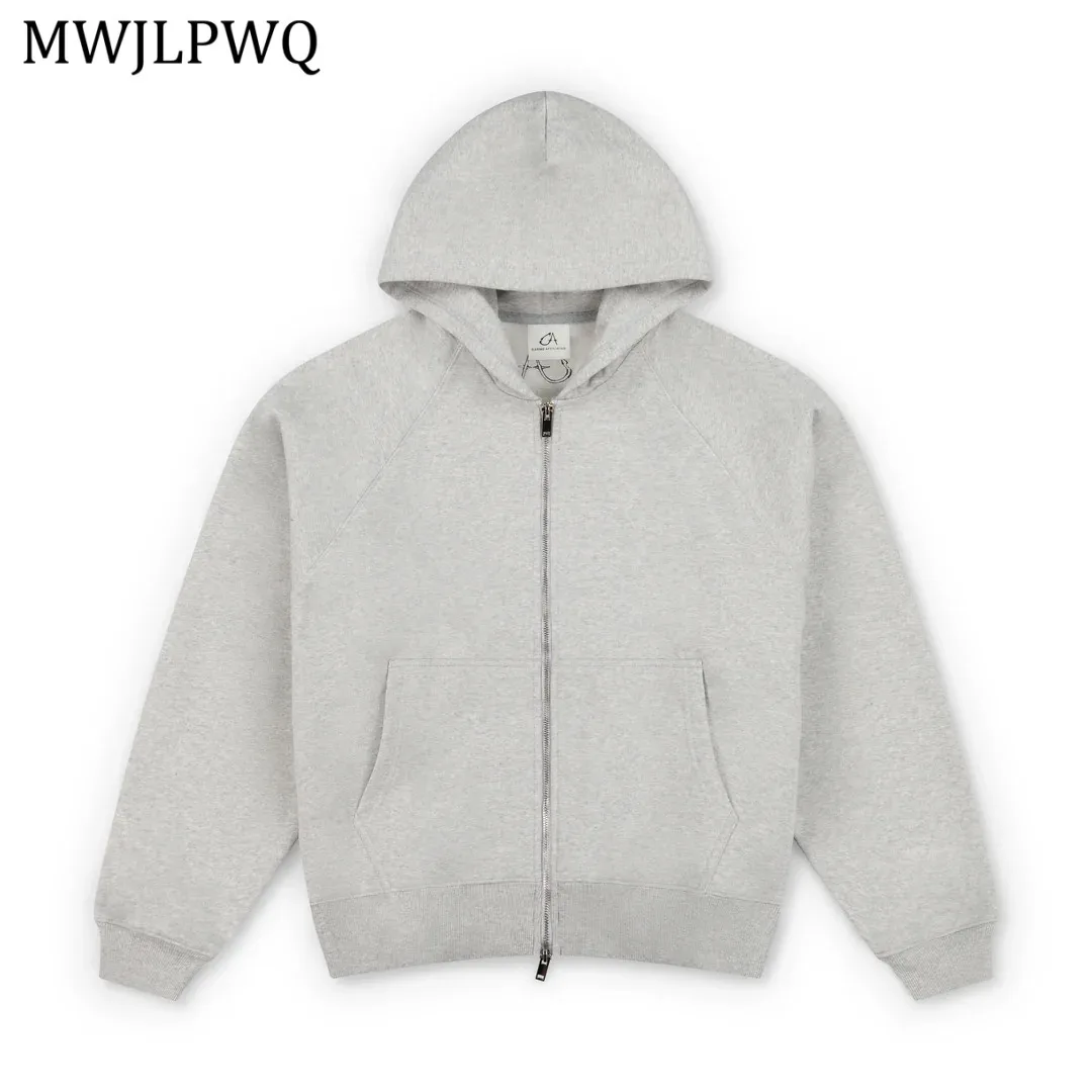 MWJLPWQ Simple Hooded Male Sweatshirt High Street Solid Color Fashion High-end Zipper Cardigan Unisex Tops Autumn New 011015
MWJLPWQ Simple Hooded Male Sweatshirt High Street Solid Color Fashion High-end Zipper Cardigan Unisex Tops Autumn New 011015
