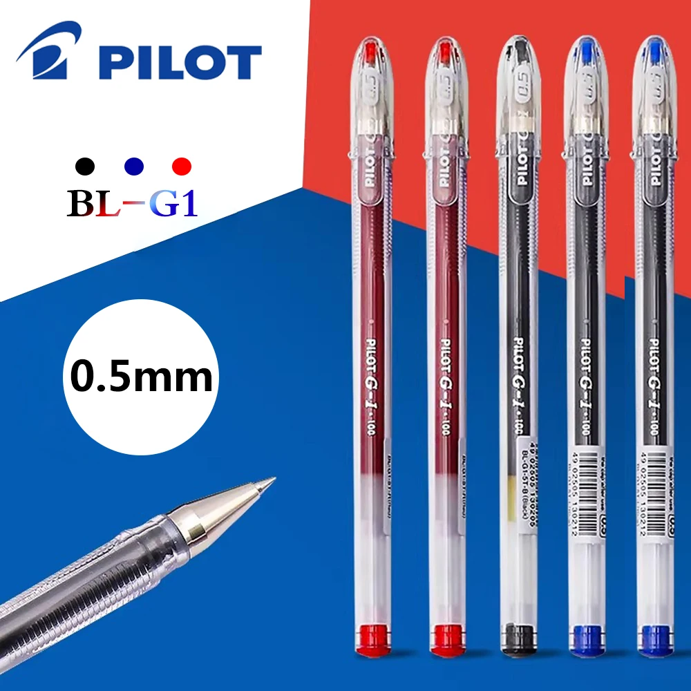 Набор из 3 японских гелевых ручек Pilot BL-G1: гладкое письмо, быстросохнущие чернила, большой объем, черный, красный, синий цвета, для подписи, школы и офиса
Набор из 3 японских гелевых ручек Pilot BL-G1: гладкое письмо, быстросохнущие чернила, большой объем, черный, красный, синий цвета, для подписи, школы и офиса