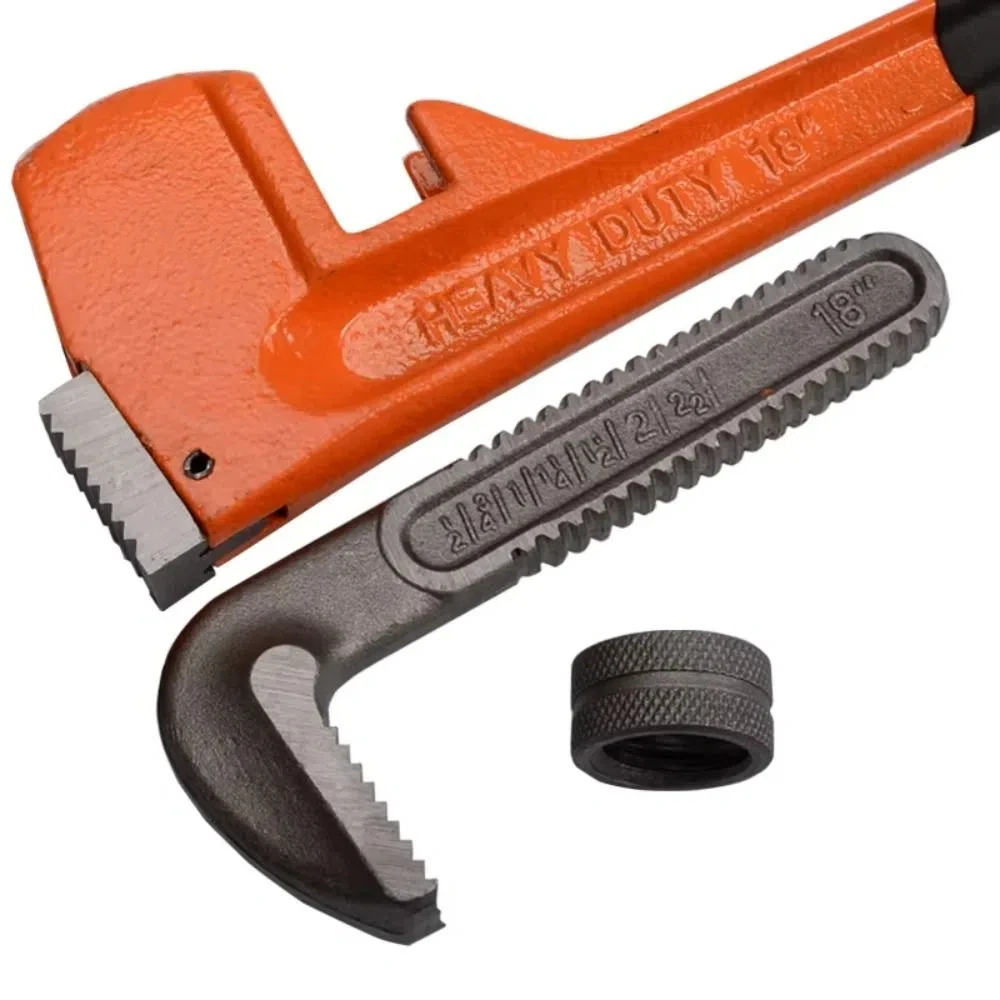 Clamp Spanner Adjustable Pipe Wrench American-style Anti-slip Water Pipe Pliers Sturdy Labor-saving Heavy Duty Pliers
Clamp Spanner Adjustable Pipe Wrench American-style Anti-slip Water Pipe Pliers Sturdy Labor-saving Heavy Duty Pliers