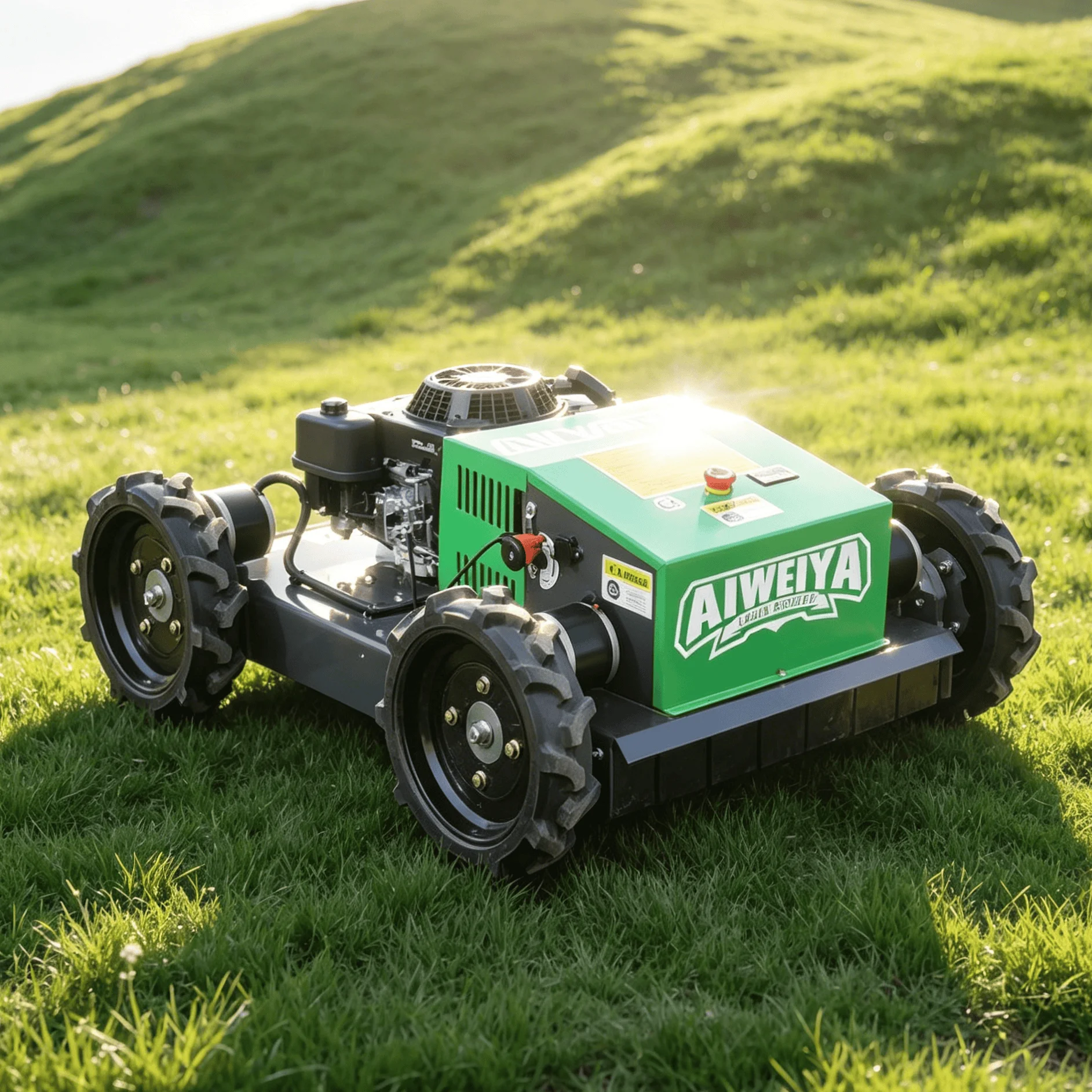 Customized household commercial dual purpose lawn mower robot petrol powered remote control for courtyard orchard slope weed cut
Customized household commercial dual purpose lawn mower robot petrol powered remote control for courtyard orchard slope weed cut