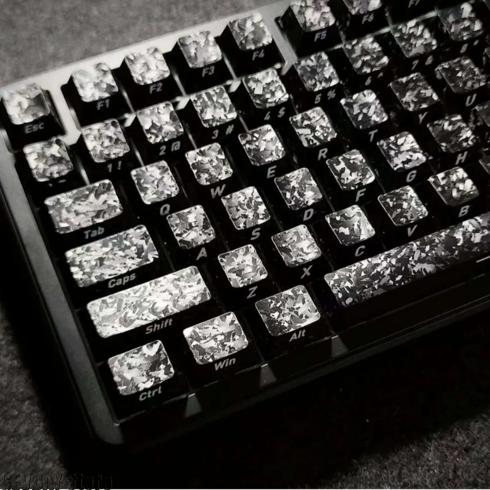 119Keys Black PBT Key Caps with Keycaps 3 Layers Storage Box Imitation Carbon Fiber Side Printed Keycaps for Mechanical Keyboard
119Keys Black PBT Key Caps with Keycaps 3 Layers Storage Box Imitation Carbon Fiber Side Printed Keycaps for Mechanical Keyboard