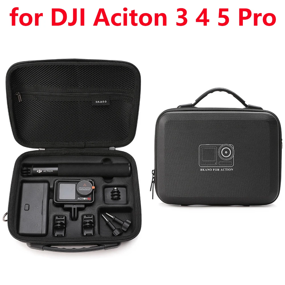 Portable Case Waterproof Bag Charger Battery Base Selfie Stick Storage Box For DJI Action 5 PRO 4 3 Handbag Camera Accessories
Portable Case Waterproof Bag Charger Battery Base Selfie Stick Storage Box For DJI Action 5 PRO 4 3 Handbag Camera Accessories