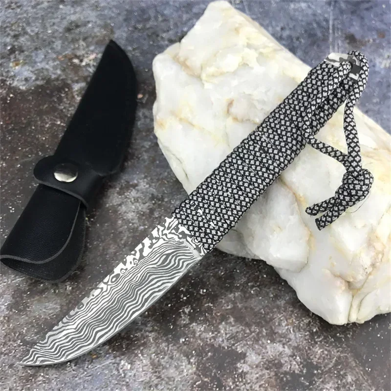 2025 Japan Chrysanthemum Characters Fixed Blade Knife Combat Straight Knife Rope Winding-handle Outdoor Hiking Camping Tool
2025 Japan Chrysanthemum Characters Fixed Blade Knife Combat Straight Knife Rope Winding-handle Outdoor Hiking Camping Tool