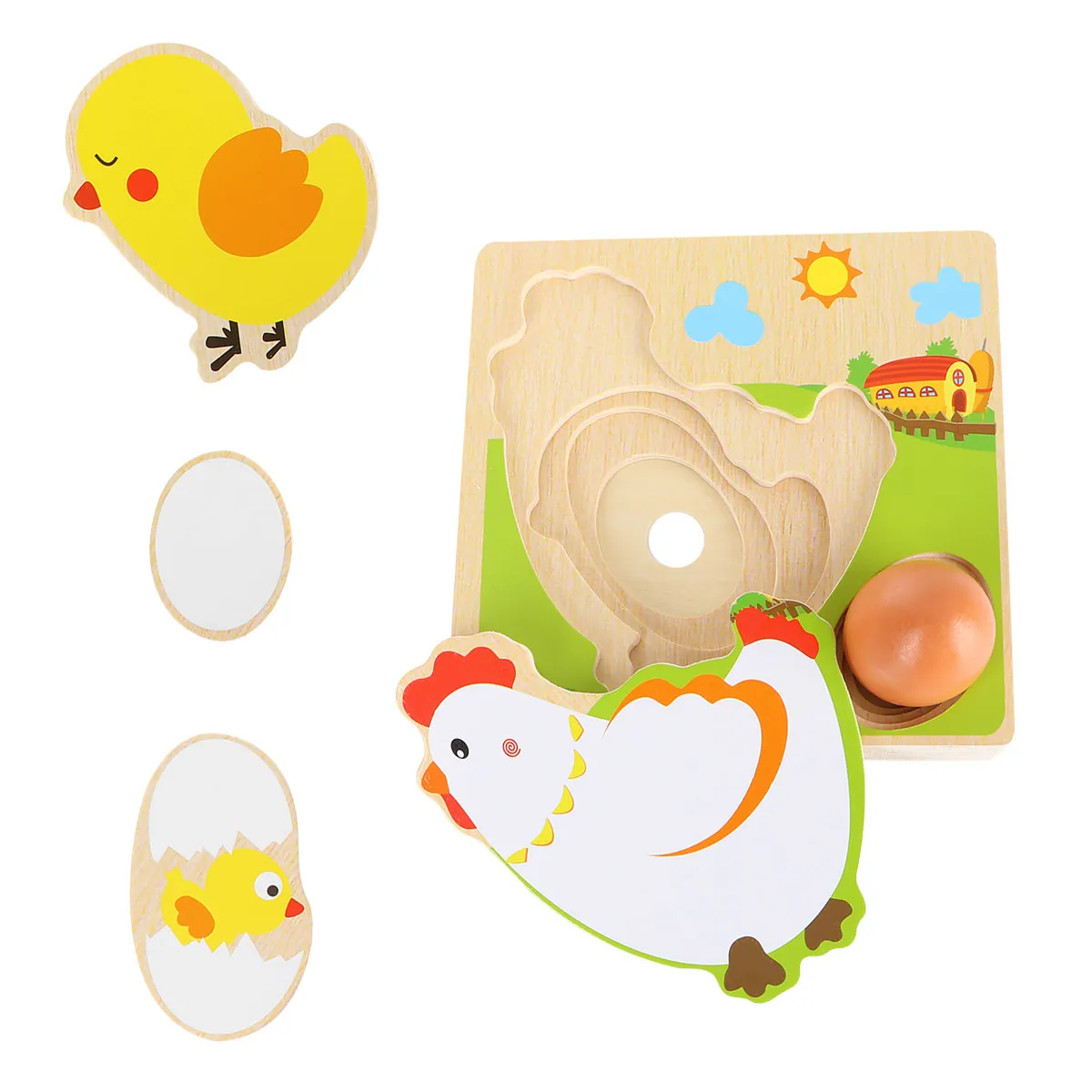 1Set Puzzle Wooden Educational Hatch Eggs Game Kids Early Learning Parent Child Interaction Fun Plaything Gift
1Set Puzzle Wooden Educational Hatch Eggs Game Kids Early Learning Parent Child Interaction Fun Plaything Gift