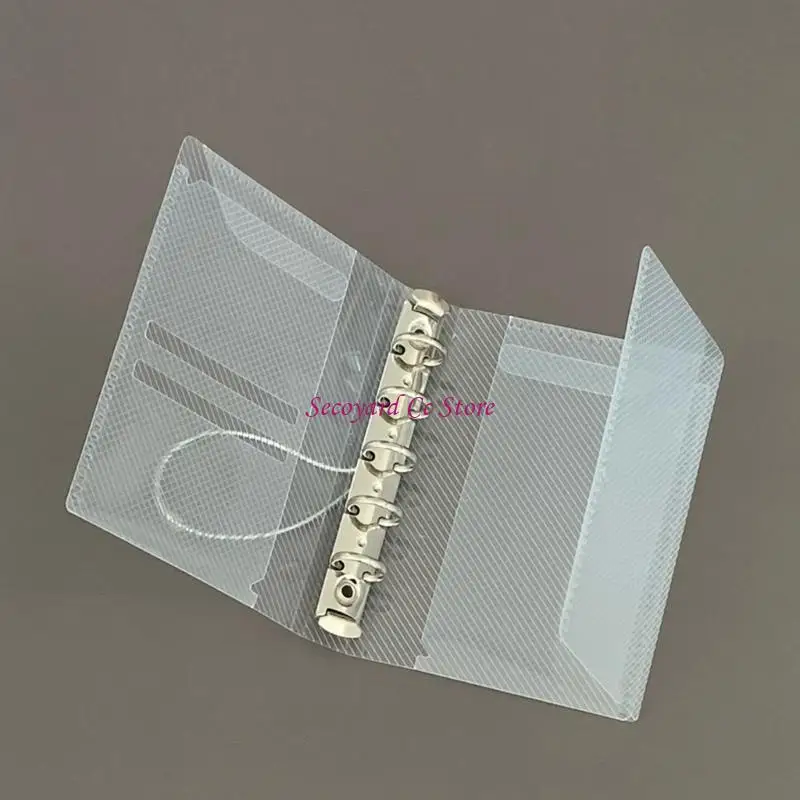 N3UC Clear Notebook Cover Binders Folder Three Fold Binders Cover with Elastic Band
N3UC Clear Notebook Cover Binders Folder Three Fold Binders Cover with Elastic Band