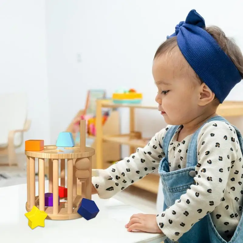 Сортировщик форм для детей, деревянная игра для тренировки двигательных навыков, цветов, соответствующий сенсорный кубик, обуч
Сортировщик форм для детей, деревянная игра для тренировки двигательных навыков, цветов, соответствующий сенсорный кубик, обуч