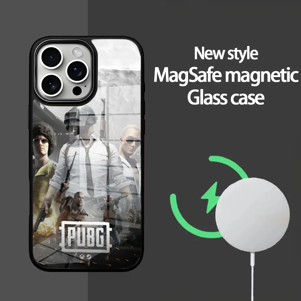 PUBG Winner Chicken Dinner Phone Case For IPhone 16 15 14 13 12 11 Pro Max Plus Mini Magsafe Mirror Wireless Magnetic Cover
PUBG Winner Chicken Dinner Phone Case For IPhone 16 15 14 13 12 11 Pro Max Plus Mini Magsafe Mirror Wireless Magnetic Cover