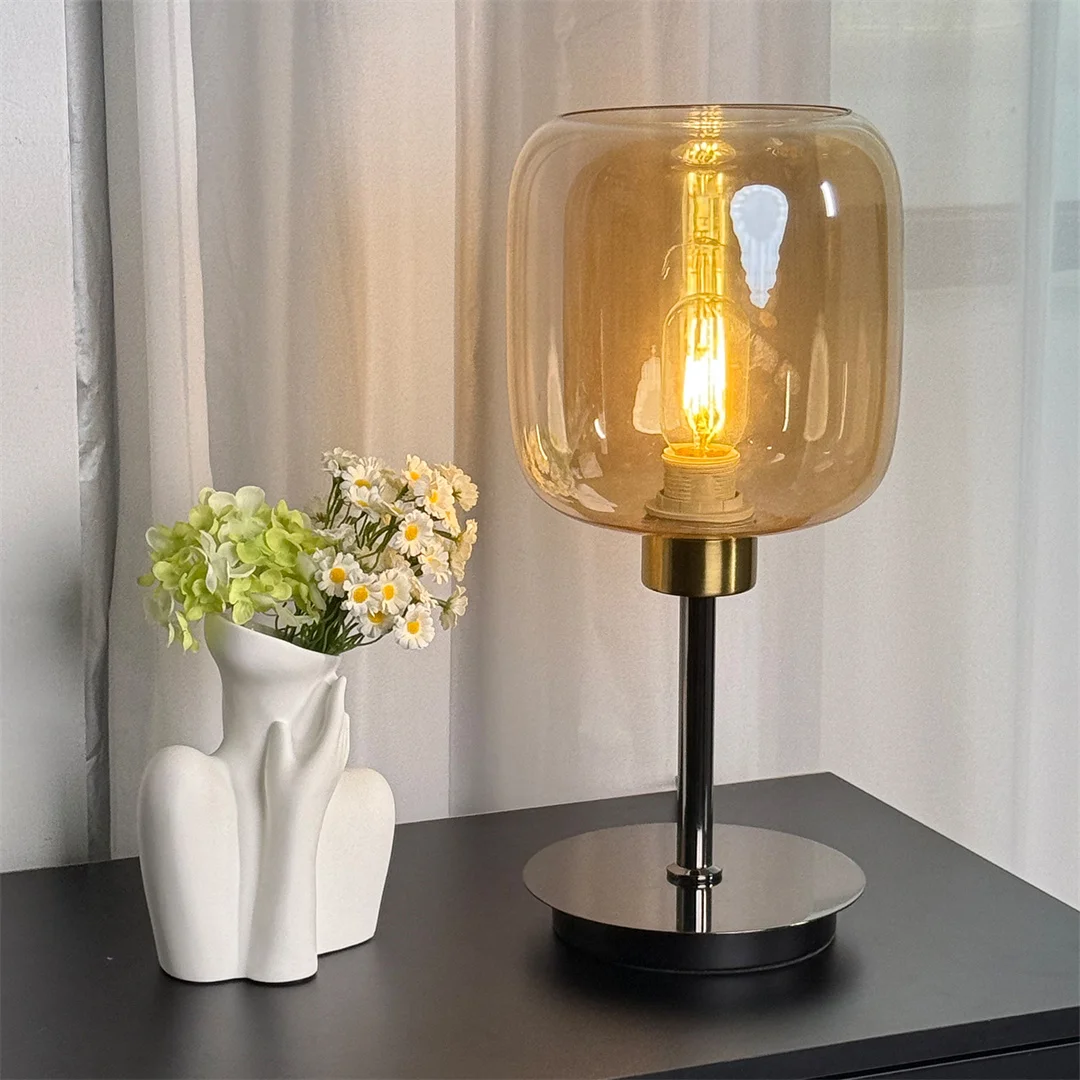 Vrygle Vintage Bedside Table Lamp Nightstand Desk Lamp Eye-protection Reading Light for Living Room,Offices
Vrygle Vintage Bedside Table Lamp Nightstand Desk Lamp Eye-protection Reading Light for Living Room,Offices