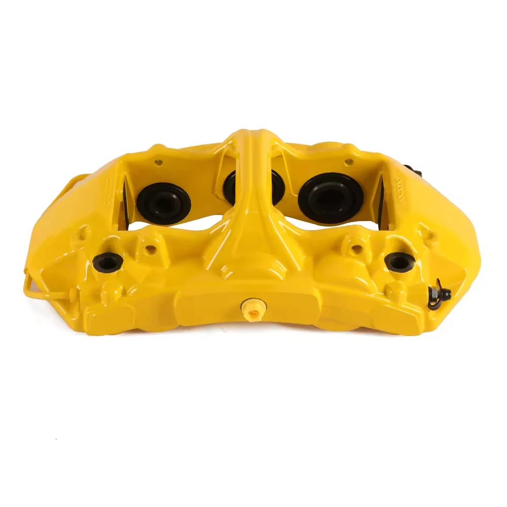 High-performance braking system with 6-piston Brake Caliper Disc Kit for Ford Ranger; 18-21 inch wheels.
High-performance braking system with 6-piston Brake Caliper Disc Kit for Ford Ranger; 18-21 inch wheels.