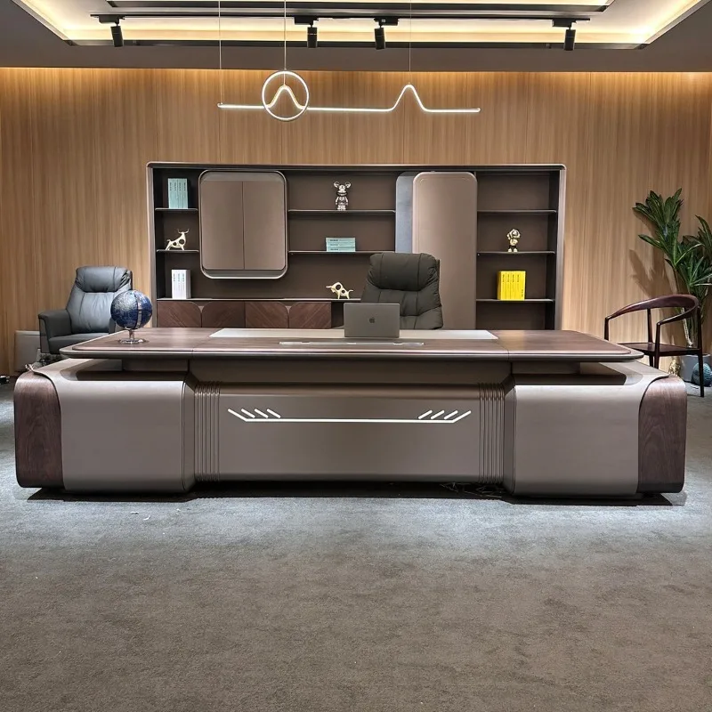 President's Desk Chairperson's Office Desk and Chair Combination General Manager File Cabinet
President's Desk Chairperson's Office Desk and Chair Combination General Manager File Cabinet