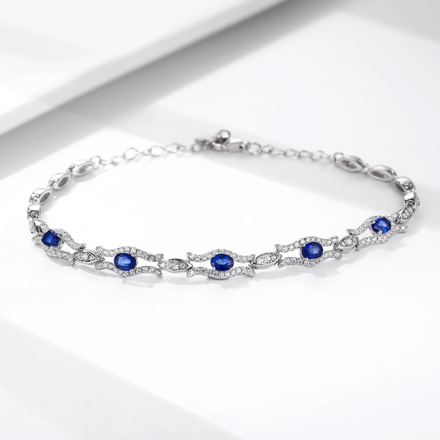 YBO Luxury Women Bracelets Natural Gemstone Blue Sapphire cz Adjustable Wrist Chain 925 Sterling Silver Fine Jewelry Bangles
YBO Luxury Women Bracelets Natural Gemstone Blue Sapphire cz Adjustable Wrist Chain 925 Sterling Silver Fine Jewelry Bangles