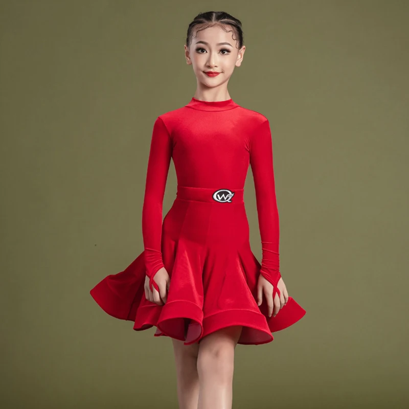 Velvet New Girls Latin Dance Costume Kid's Ballroom Dance Red Set Tango Dancing Outfits Samba Practice Wear Stage Clothes XH1043
Velvet New Girls Latin Dance Costume Kid's Ballroom Dance Red Set Tango Dancing Outfits Samba Practice Wear Stage Clothes XH1043