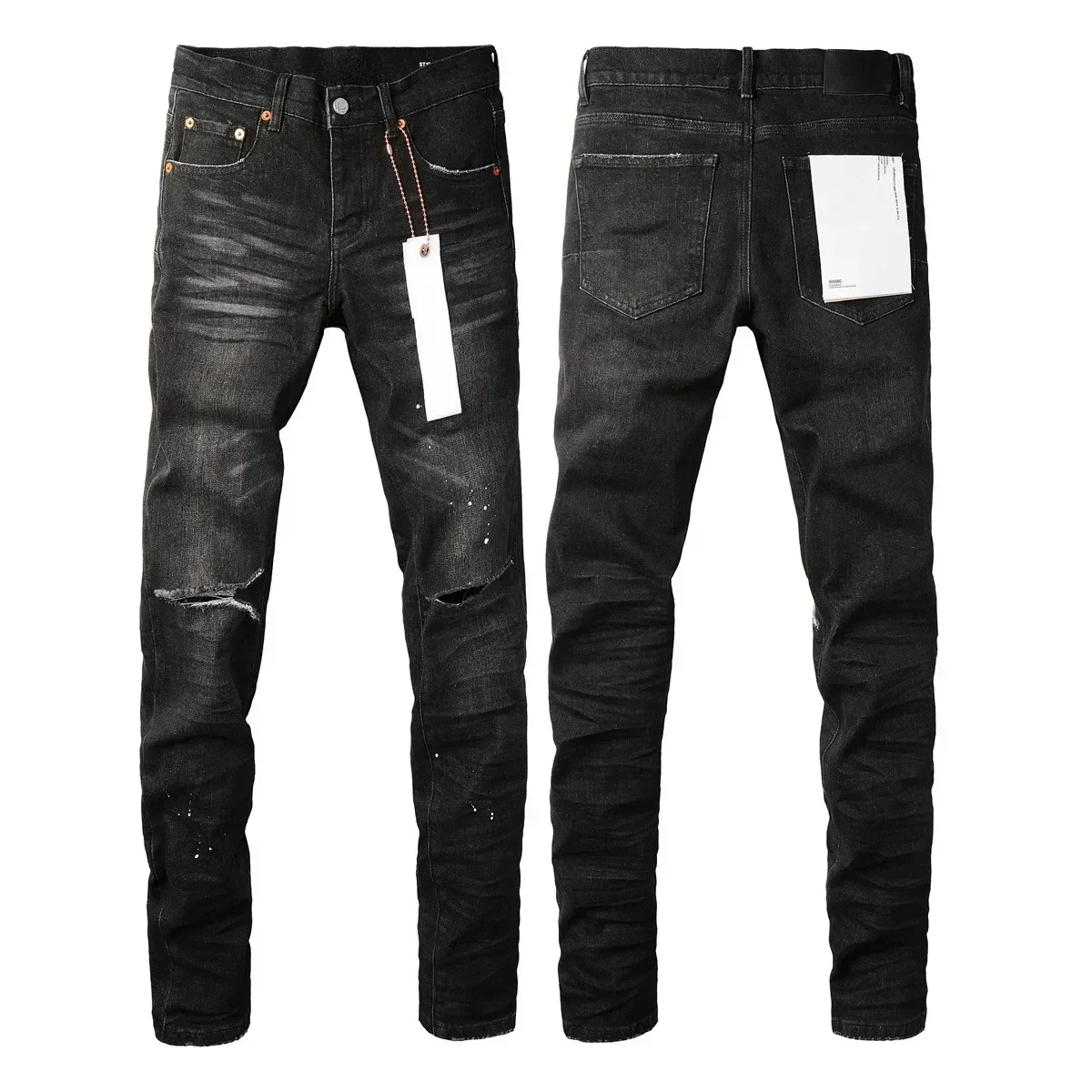 Фиолетовые джинсы Мужская мода высокого качества High Street Black Paint Dot Knife Cut Hole Repair Низкая посадка Узкие джинсовые брендовые брюки
Фиолетовые джинсы Мужская мода высокого качества High Street Black Paint Dot Knife Cut Hole Repair Низкая посадка Узкие джинсовые брендовые брюки