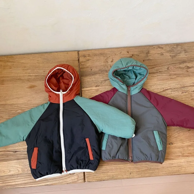 Children's Cotton Coat with Thick Cotton Clip on Both Sides for Boy and Girl Clothing in Winter New Baby Cotton Jacket
Children's Cotton Coat with Thick Cotton Clip on Both Sides for Boy and Girl Clothing in Winter New Baby Cotton Jacket