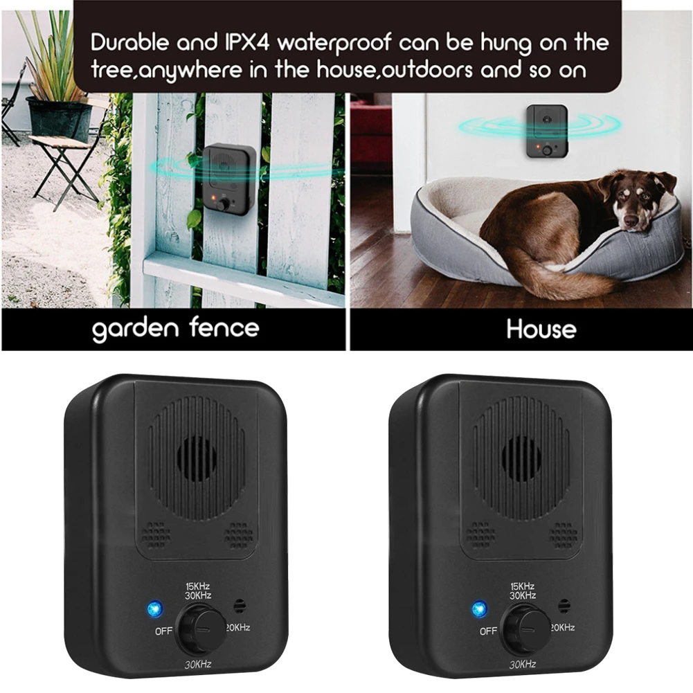 Ultrasonic Stopper Bark Dog Repeller Pet Training Stop Barking Anti Noise Device Stop Barking Sound Trainer Tools Pet Supplies
Ultrasonic Stopper Bark Dog Repeller Pet Training Stop Barking Anti Noise Device Stop Barking Sound Trainer Tools Pet Supplies