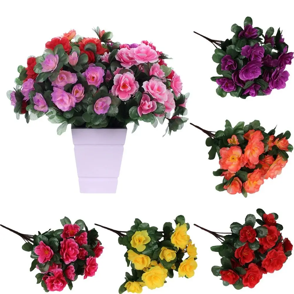 Decor Silk Flower Artificial Rhododendron 21 Head Arrangements DIY Reflecting Mountain Red Bouquet Indoor and Outdoor
Decor Silk Flower Artificial Rhododendron 21 Head Arrangements DIY Reflecting Mountain Red Bouquet Indoor and Outdoor
