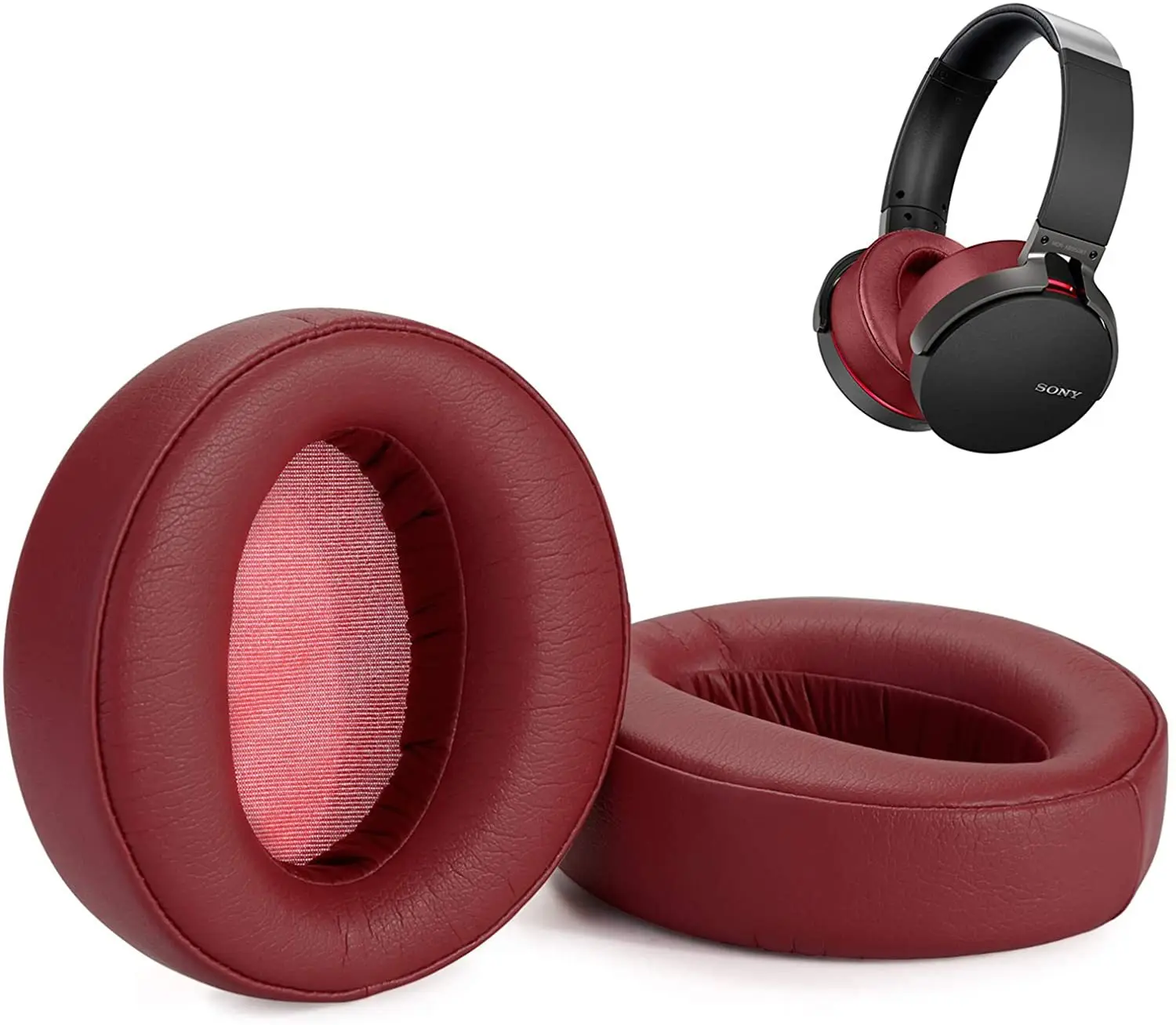 ReplacementSofter Protein Leather Earpads /Headband Breathable Protein Cotton for Sony MDR-XB950BT XB950B1 N1 Headphones
ReplacementSofter Protein Leather Earpads /Headband Breathable Protein Cotton for Sony MDR-XB950BT XB950B1 N1 Headphones