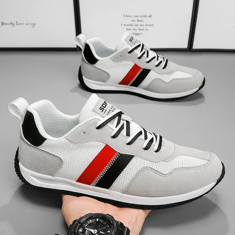 Fashion Whiter Retro Sneakers for Men Breathable Soft Men Casual Sneakers Lace-up Athletic Shoes Trainers Men zapatillas hombre
Fashion Whiter Retro Sneakers for Men Breathable Soft Men Casual Sneakers Lace-up Athletic Shoes Trainers Men zapatillas hombre
