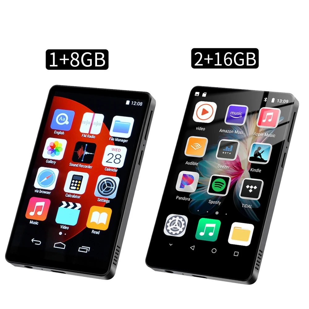 4 inch Android MP4 Player Full Touch Screen Touch with Bluetooth and WiFi MP3 MP4 HiFi Lossless Music Players Supports Hebrew
4 inch Android MP4 Player Full Touch Screen Touch with Bluetooth and WiFi MP3 MP4 HiFi Lossless Music Players Supports Hebrew