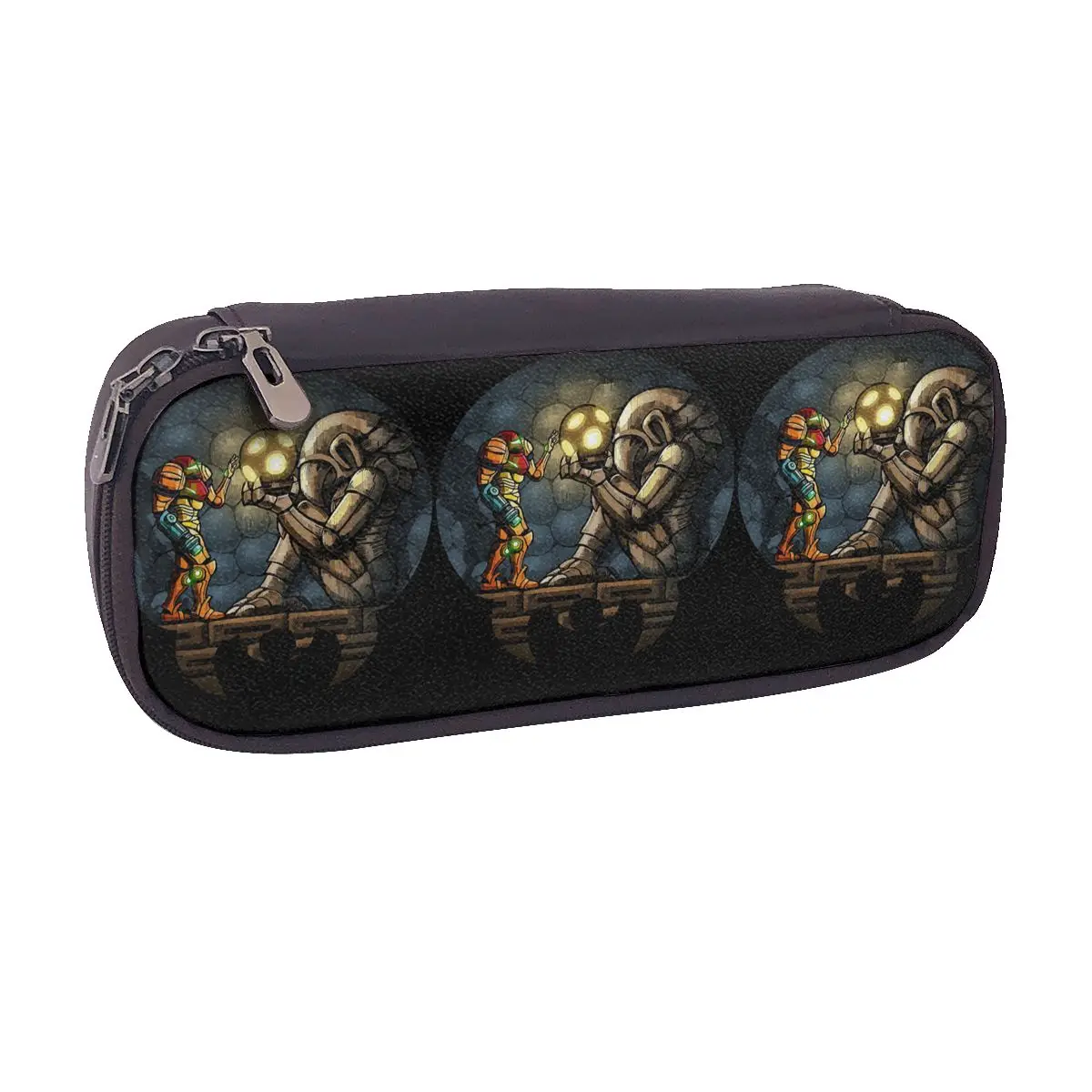 The First Chozo Metroid Samus Aran Leather Pencil Case for Students Gifts Pen Box Pencil Bag Stationery Supplies Pen Holder Bag
The First Chozo Metroid Samus Aran Leather Pencil Case for Students Gifts Pen Box Pencil Bag Stationery Supplies Pen Holder Bag