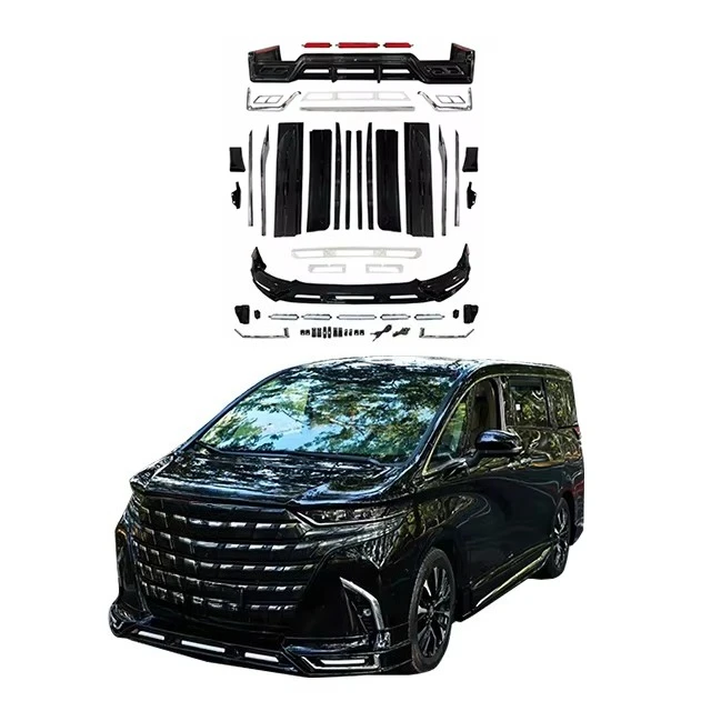 For 40 Alphard Vellfire ELARA bodykit Front/Rear Lips Side Skirt Io surround bodykit New product
For 40 Alphard Vellfire ELARA bodykit Front/Rear Lips Side Skirt Io surround bodykit New product