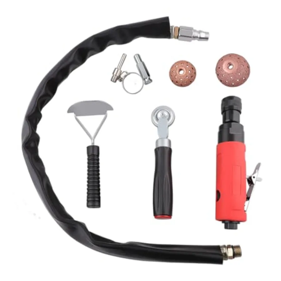 Pneumatic Tire Repair Tools kit Tire Polish Patch kit Heavy Duty Tire Buffing Wheel Tool w Tire Inner Liner Scraper Roller 2500
Pneumatic Tire Repair Tools kit Tire Polish Patch kit Heavy Duty Tire Buffing Wheel Tool w Tire Inner Liner Scraper Roller 2500