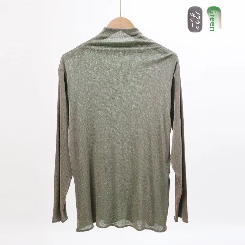 Двухслойная шелковая женская трикотажная кофта с высоким воротником, прямого кроя, длинная, для зимнего искусства и моды
Двухслойная шелковая женская трикотажная кофта с высоким воротником, прямого кроя, длинная, для зимнего искусства и моды