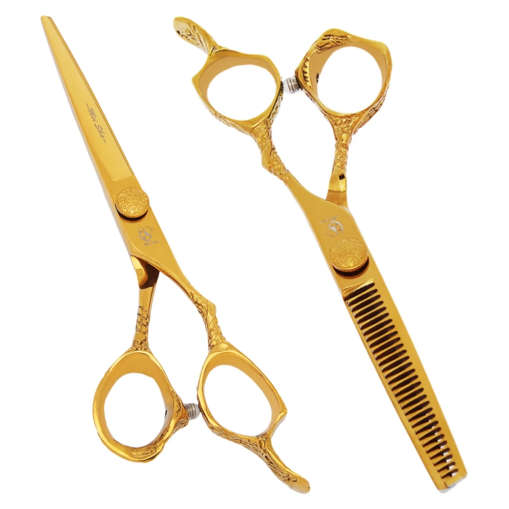 6.0" Dragon Handle Hair Scissors Set Salon Hair Cutting Scissors Barber Shears Japan Steel Hairdressing Thinning Clippers A0079A
6.0" Dragon Handle Hair Scissors Set Salon Hair Cutting Scissors Barber Shears Japan Steel Hairdressing Thinning Clippers A0079A