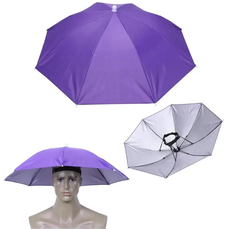 1PC Foldable Umbrella Hat Cap Headwear for Fishing Hiking Beach Camping Head Hats Outdoor
1PC Foldable Umbrella Hat Cap Headwear for Fishing Hiking Beach Camping Head Hats Outdoor