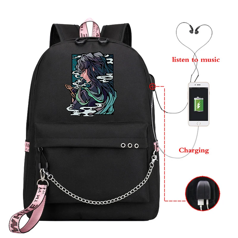 Student Canvas Bags Demon Slayer Anime Backpack School Bags for Teenagers Simple Kpop Unisex Bag Casual Demon Slayer Ladies Bag
Student Canvas Bags Demon Slayer Anime Backpack School Bags for Teenagers Simple Kpop Unisex Bag Casual Demon Slayer Ladies Bag