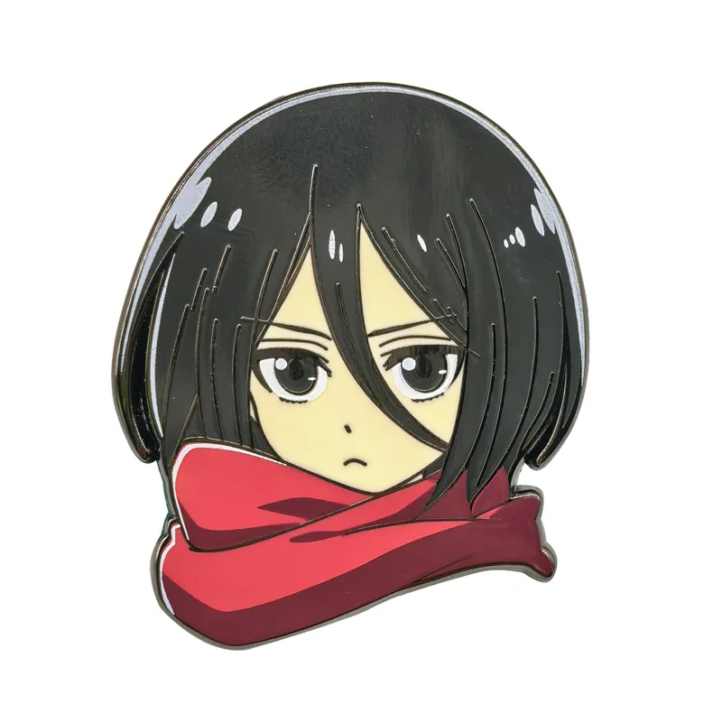 Attacking Giants Metal Brooch Mikasa Ackermann Backpack Decoration Badge Pins Y2k Fashion Toys Anime Cartoon Frind Kawaii Cute
Attacking Giants Metal Brooch Mikasa Ackermann Backpack Decoration Badge Pins Y2k Fashion Toys Anime Cartoon Frind Kawaii Cute