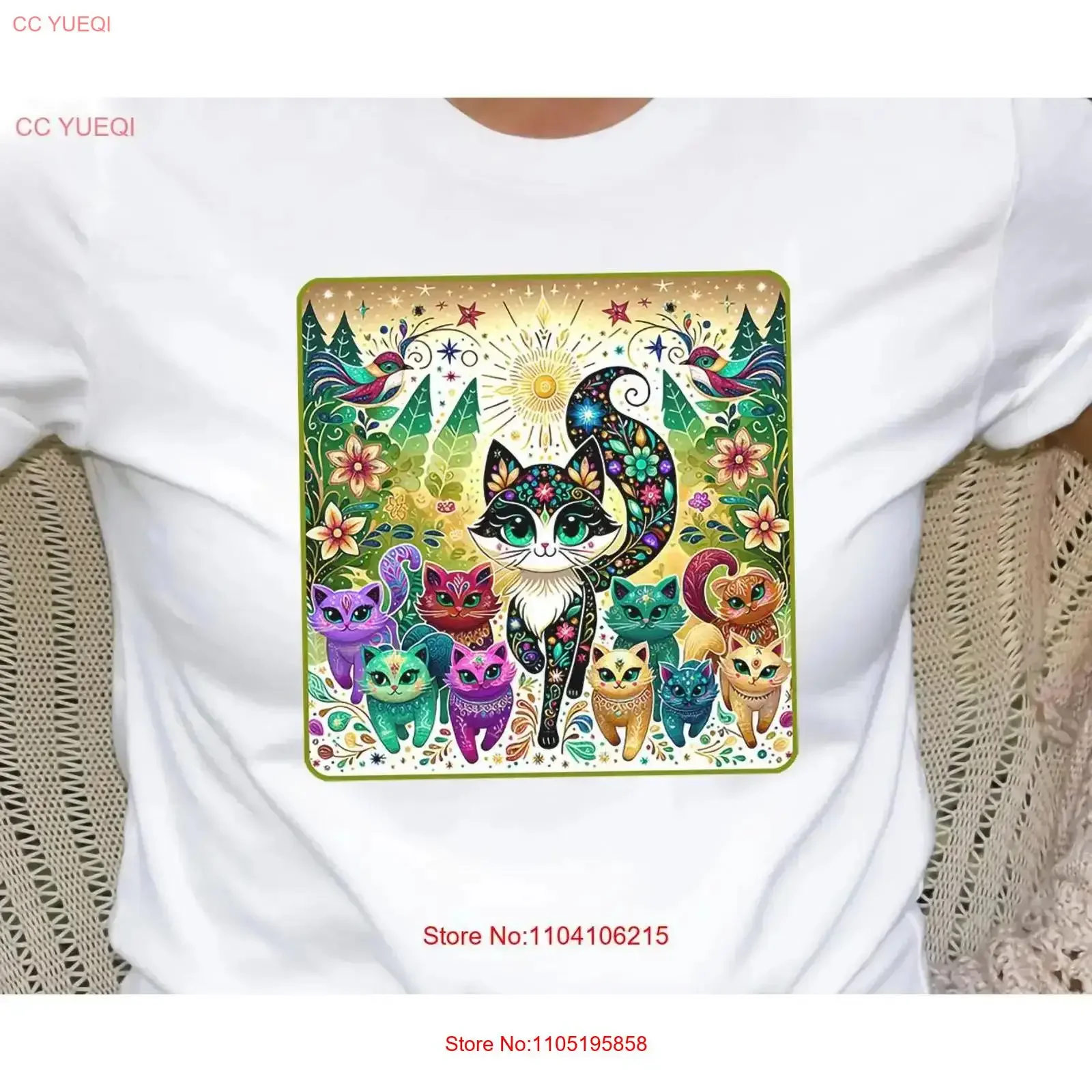 Cute Cat Illustration T shirt Crew Lover Fun Design vintage Washed Unisex designer clothes Comfortable Soft graphic fashion
Cute Cat Illustration T shirt Crew Lover Fun Design vintage Washed Unisex designer clothes Comfortable Soft graphic fashion