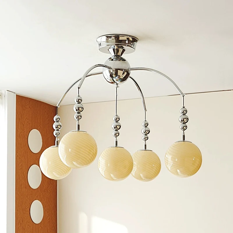 Modern Nordic Glass Metal Chandelier With Round Pink Cream Yellow Pendant Light Living Room Bedroom Dining Room Home Decor Lamp
Modern Nordic Glass Metal Chandelier With Round Pink Cream Yellow Pendant Light Living Room Bedroom Dining Room Home Decor Lamp