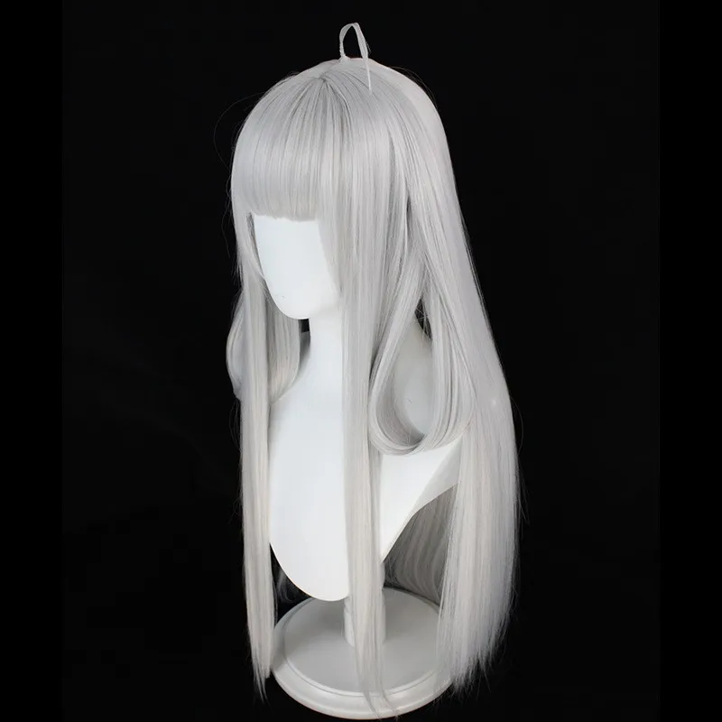 Women's Wig Silver Grey Straight Wig Long Ladies Party Synthetic Hair Full Wig
Women's Wig Silver Grey Straight Wig Long Ladies Party Synthetic Hair Full Wig